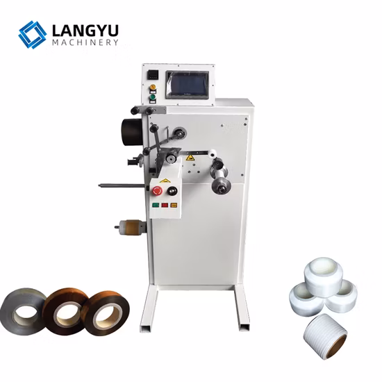 Cable Wrapping Material PTFE Tape Spooling Machine